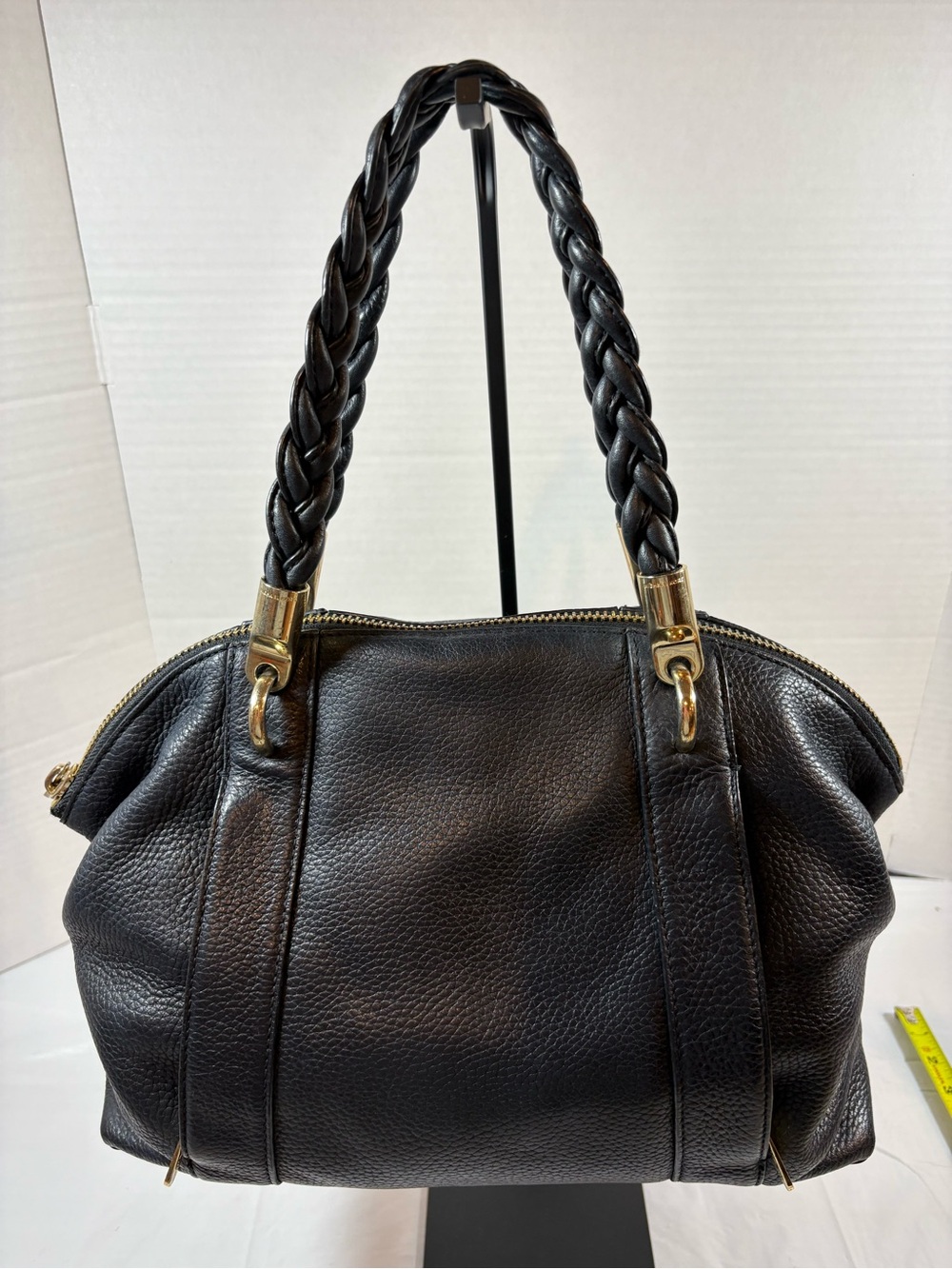 Michael Kors Handbag | Rich Navy Blue Leather | Roped Handle